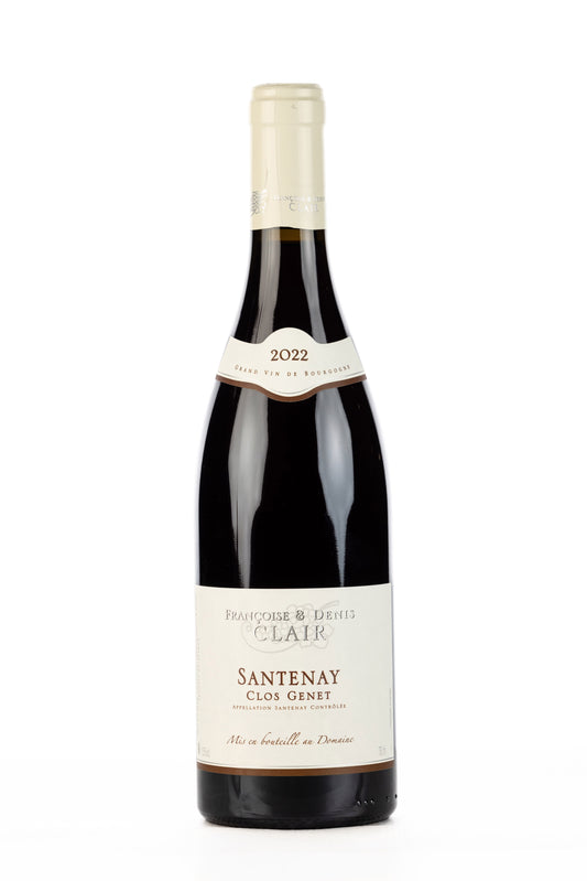 Santenay Clos Genet, Françoise & Denis Clair, 2022