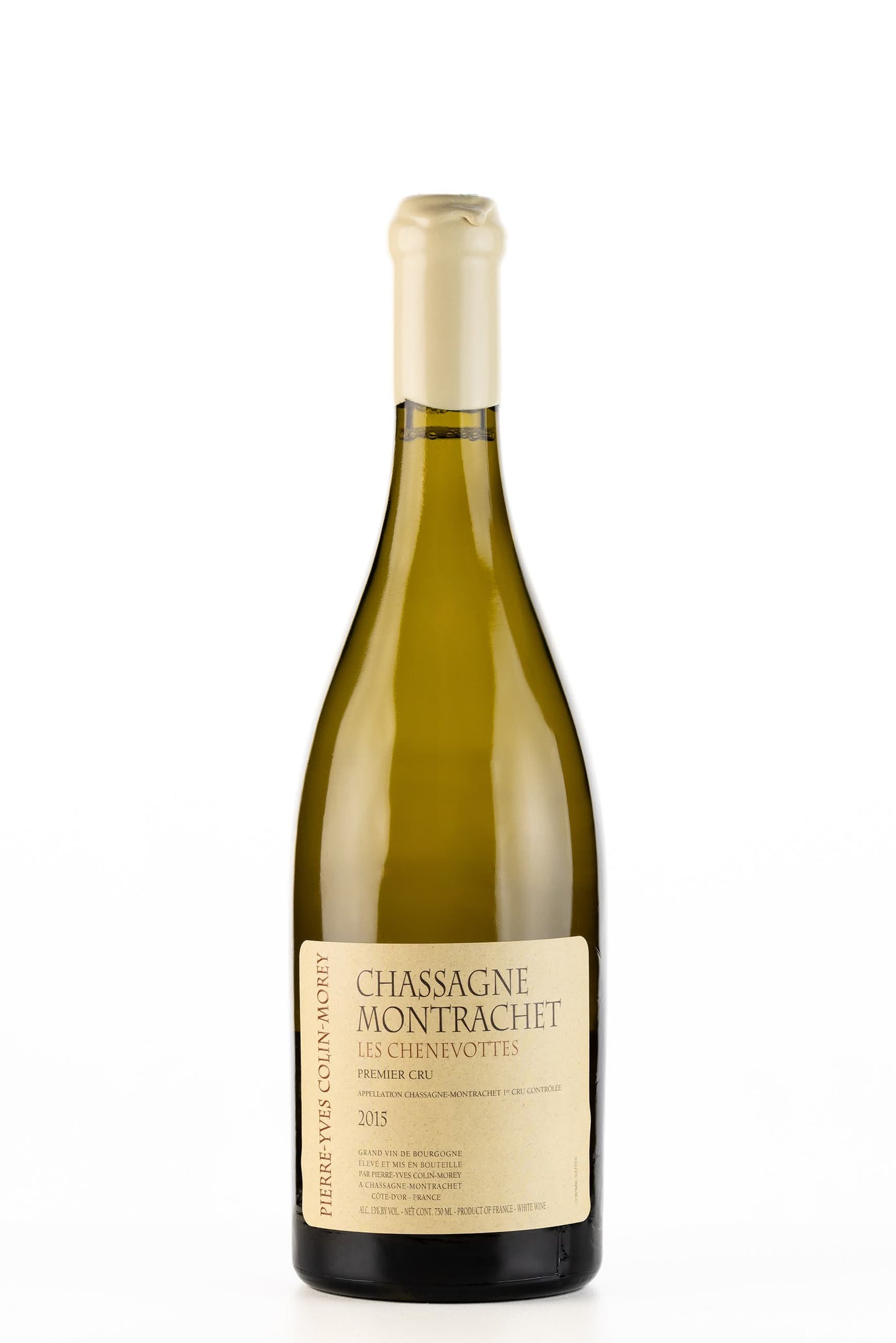 Chassagne-Montrachet Premier Cru Les Chenevottes, Pierre-Yves Colin-Morey, 2015