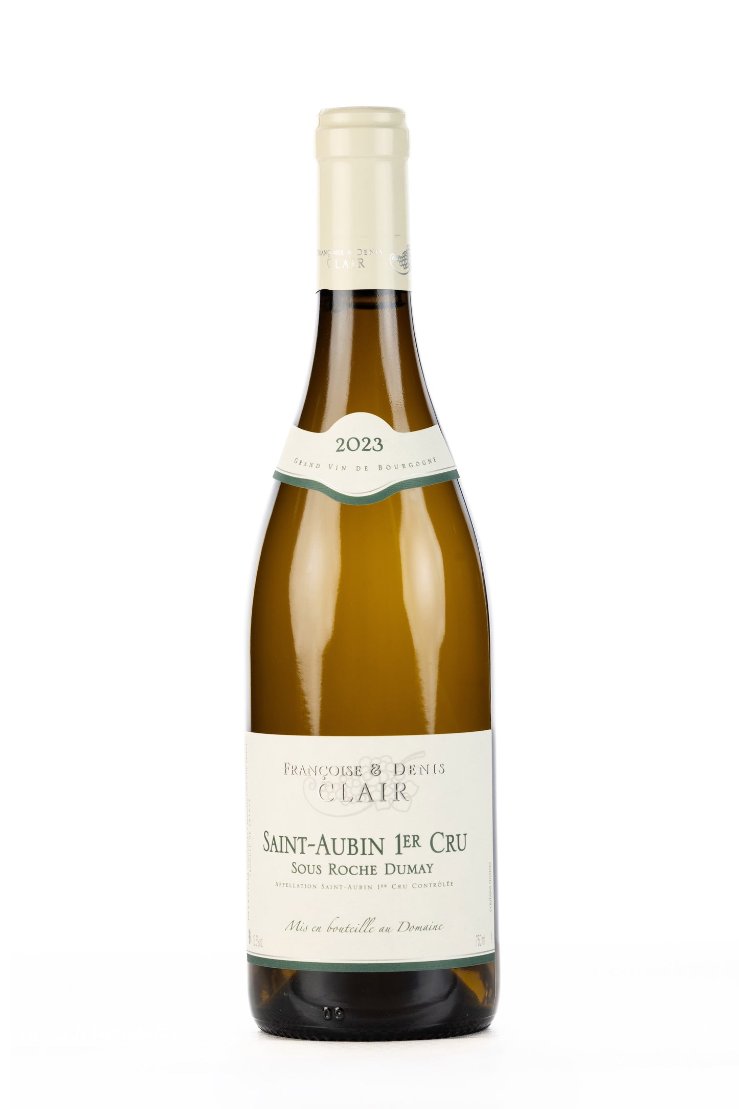 Saint-Aubin 1er Cru Sous Roche Dumay, Françoise & Denis Clair, 2023