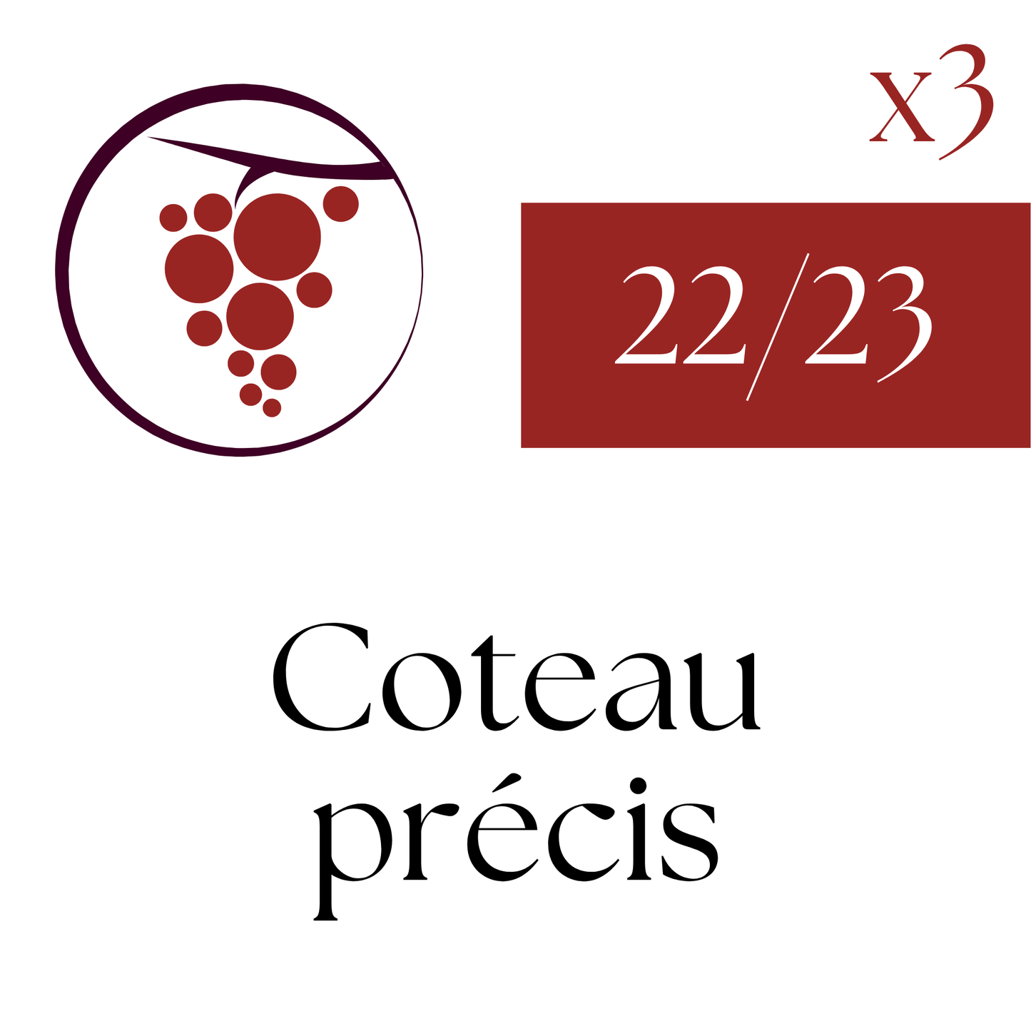 Coteau précis 2022-2023
