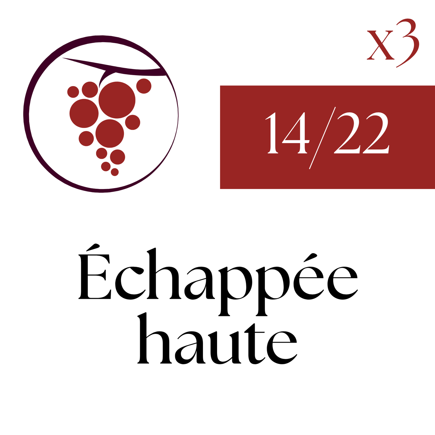 Échappée haute 2014-2022