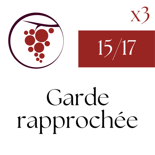 Garde rapprochée 2015-2017
